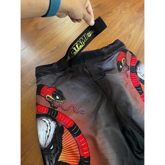 TATAMI FIGHTWEAR Boxing Martial Arts MMA Snake Drawstring Mens Shorts size 36 - Picture 8 of 12